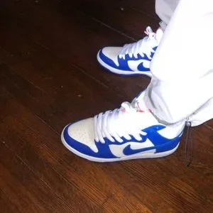 Nike sb dunk orange label KENTUCKY BLUE  Highest Quality Dunks new with box Size 8 - Nike SB Dunk High Pro ISO Kentucky Orange Label | eBay main image 2
